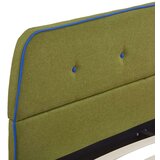  Posteljni okvir brez vzmetnice zelena tkanina 135x190 cm, (21829663) | Shoptok.si