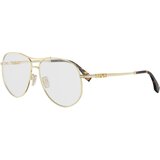 Fendi Fendigraphy Yellow Pilot Eyeglasses - ONE SIZE (59) Cijene