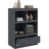  Visoka komoda antracit 67 x 39 x 95 cm čelična | shoptok.hr