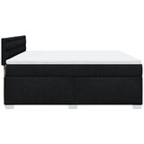  Krevet s oprugama i madracem crni 180x200 cm od tkanine | shoptok.hr