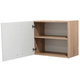 Modern Living omarica andy, bela, barva hrasta | Shoptok.si