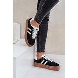 FB3 Women's Platform Sneakers Black Egelia Cijene