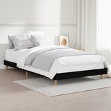  Okvir za krevet crni 100x200 cm konstruirano drvo | shoptok.hr