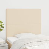 Uzglavlje krem boje 90x5x118/128 cm tkanina | shoptok.hr