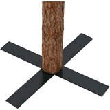  Mršavo božićno drvce Zelena 150 cm PVC i čvrsto drvo bora | shoptok.hr