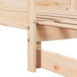  Krevet za povlačenje za dan Smeđa 203,5 x 184 x 56,5 cm | shoptok.hr