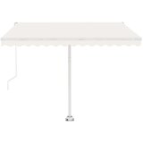  Samostojeća tenda na ručno uvlačenje 300 x 250 cm krem | shoptok.hr
