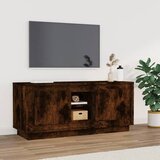 vidaXL TV ormarić boja dimljenog hrasta 102x35x45 cm konstruirano drvo Cijene