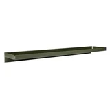 Tamno zelena metalna polica 80 cm Bakku –