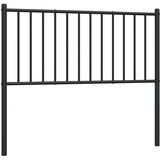  Metalno zamjensko uzglavlje crno 100 cm | shoptok.hr