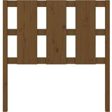  Posteljno vzglavje medeno rjavo 95,5x4x100 cm trdna borovina, (20644358) | Shoptok.si