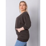 RELEVANCE Blouse-RV-BZ-6388.55P-dark khaki | Shoptok.si