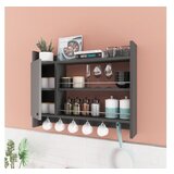 Hanah home kuhinjska polica knerr anthracite | ePonuda.com