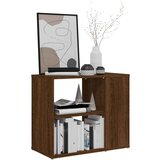  Bočni ormarić smeđa boja hrasta 60x30x50 cm konstruirano drvo | shoptok.hr