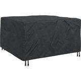 vidaXL Navlaka za vanjski namještaj Crna 150 x 150 x 75 cm 420D | shoptok.hr