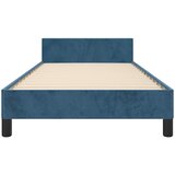  Okvir za krevet bez madraca tamnoplavi 90x200 cm baršunasti | shoptok.hr