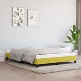  Posteljni okvir brez vzmetnice zelen 140x200 cm tkanina | Shoptok.si