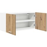 vidaXL viseći ormarić s policom riga umjetnički hrast 80 x 31 x 40 cm | shoptok.hr