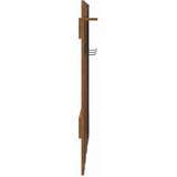  Vješalica za kapute na zidu Zidne Staro drvo 100 x 10 x 100 cm | shoptok.hr