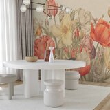  Foto tapeta - Bouquet of flowers on a cream background 250x175 | shoptok.hr