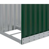vidaXL Držač za cjepanice zeleni 40 x 45 x 100 cm pocinčani čelik | shoptok.hr