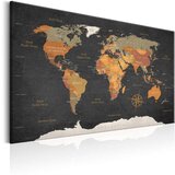  Slika - World Map: Secrets of the Earth 120x80 | shoptok.hr