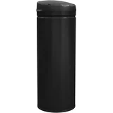 senzorski koš za smeti nerjaveče jeklo, plastika 30,5D x 30,5Š x 85V cm črno, (5000241887)