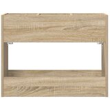  Stalak za kišobran s pohranom Sonoma hrast 65 x 24 x 50 cm | shoptok.hr