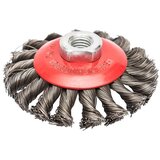 Madras doo Beograd Mašinska čelična UPREDENA četka, TANJIRASTA za BRUSILICU, 100mm MAGNUM | ePonuda.com