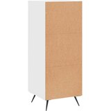  Komoda sjajna bijela 34,5 x 34 x 90 cm od konstruiranog drva | shoptok.hr