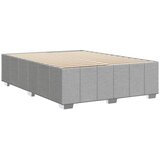  Okvir za krevet bez madraca svjetlosivi 140 x 190 cm od tkanine | shoptok.hr