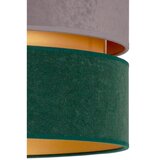  Duolla - Luster na sajli DUO 1xE27/15W/230V prečnik 40 cm siva/zelena/zlatna | Eponuda.com