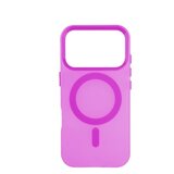  Silikonska futrola Magsafe FLURO COLOR Iphone 18 Pro Max / 17 Pro Max ROZE Cene