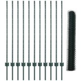  Heksagonalna ograda s stubom 25 x 1,2 m Čelik premazan PVC-om | shoptok.hr