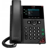 VVX 250 4-Linijski IP Telefon in PoE-omogočen IP telefon Črna 4 linija LCD