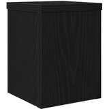  Stalak za biljke 2 pcs Crni hrast 15 x 15 x 20 cm | shoptok.hr