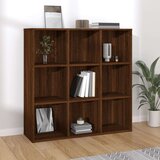 Ormarić za knjige boja smeđeg hrasta 98 x 30 x 98 cm | shoptok.hr