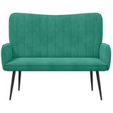  Kauč za dvoje Tirkizna 115 x 61 x 87 cm Baršun | shoptok.hr