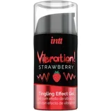 Stimulacijski gel Vibration! Strawberry, 15 ml