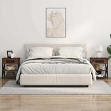  Noćni ormar 2 pcs Smeđi hrast 41 x 31 x 51 cm Konstruirano drvo | Eponuda.com