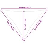  Jedro za sunce Svijetlo siva i bijela. 5 x 5 x 6 m | shoptok.hr