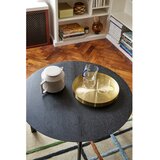 Hübsch Črna okrogla mizica ø 80 cm Fjord – | Shoptok.si