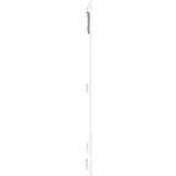  Zidno uzglavlje bijelo 108x3x110 cm od masivne borovine | shoptok.hr