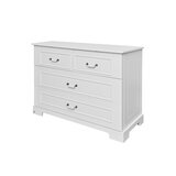 BELLAMY Ines komoda s 4 ladice, ivory | shoptok.hr