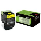 Lexmark Toner 80C2HYE (rumena), original Cene