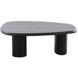 House Nordic Črna mizica z mizno ploščo v jesenovem dekorju 78x96 cm Tirano – | Shoptok.si