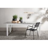 Venture Home Levels pravokutni vrtni blagovaonski stol 229 × 100 cm, bijeli Cijene