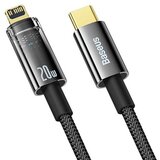 Baseus Kabel USB-C na Lightning, 20W, Woven, 200cm, PD, Black, CATS000101, (6932172605681) | shoptok.hr
