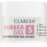 Claresa Rubber Gel Construction Gel UV/LED gel lak za podaljševanje nohtov odtenek 05 45 g | Shoptok.si