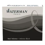 Bombice Waterman KRATKE, 6/1- ČRNE